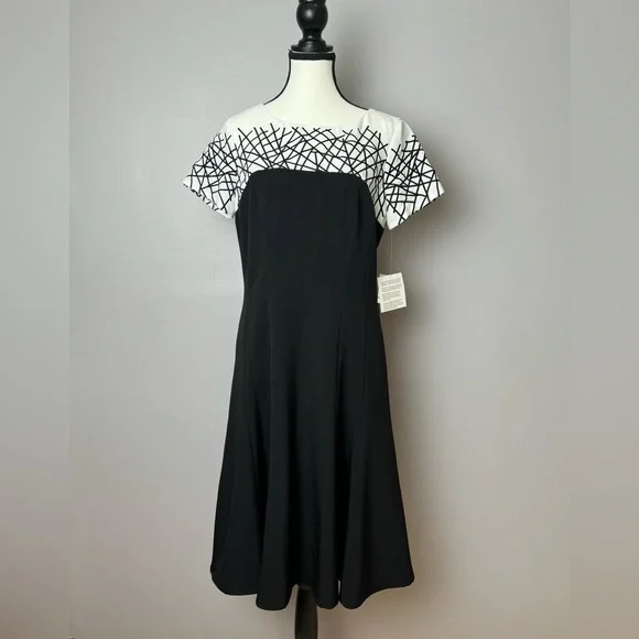 Anne Klein | Dresses | Anne Klein Nwt Embroidered Swing Fit Flare Knee Length Cap Sleeve Dress Size 8 | Poshmark Anne Klein | Dresses | Anne Klein Nwt Embroidered Swing Fit Flare Knee Length Cap Sleeve Dress Size 8 | Poshmark